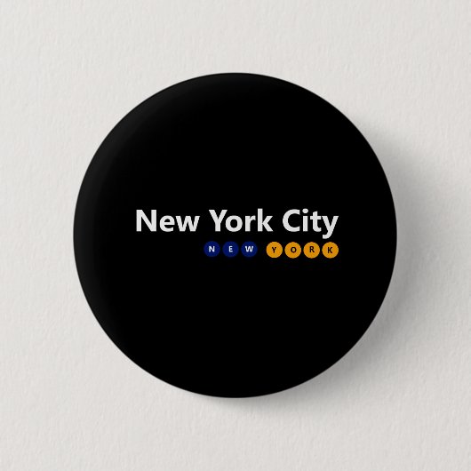 New York City, New York Button (Vorderseite)