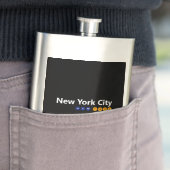 New York City, New York Classic Flask Flachmann (Beispiel)