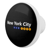 New York City, New York Knob Keramikknauf (Rechts)