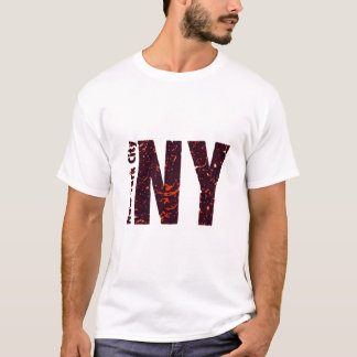 New York City New York Letters Typografie T-Shirt