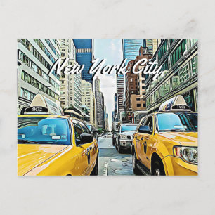 New York City, New York Memorabilia Keepake Postkarte