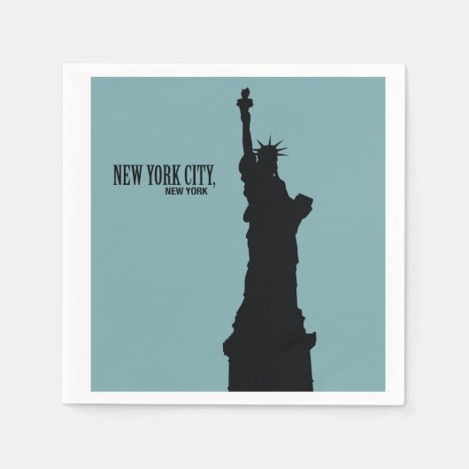 New York City, New York Paper Napkins Serviette (Vorderseite)