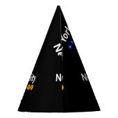 New York City, New York Party Hat Partyhütchen (Rückseite)