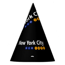 New York City, New York Party Hat Partyhütchen