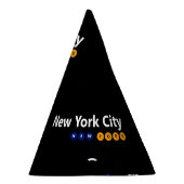New York City, New York Party Hat Partyhütchen (Rechts)
