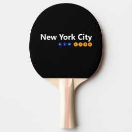 New York City, New York Ping Pong Paddle Tischtennis Schläger