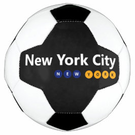 New York City, New York Soccer Ball