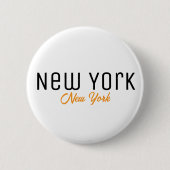 New York City, New York Souvenir Button (Vorderseite)