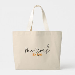 New York City, New York Souvenir Jumbo Stoffbeutel