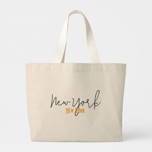 New York City, New York Souvenir Jumbo Stoffbeutel