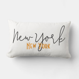 New York City, New York Souvenir Lendenkissen