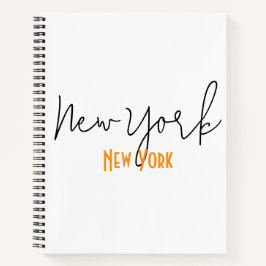 New York City, New York Souvenir Notizblock
