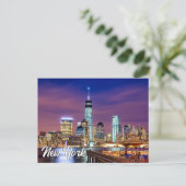 New York City, New York, USA Postkarte (Stehend Vorderseite)