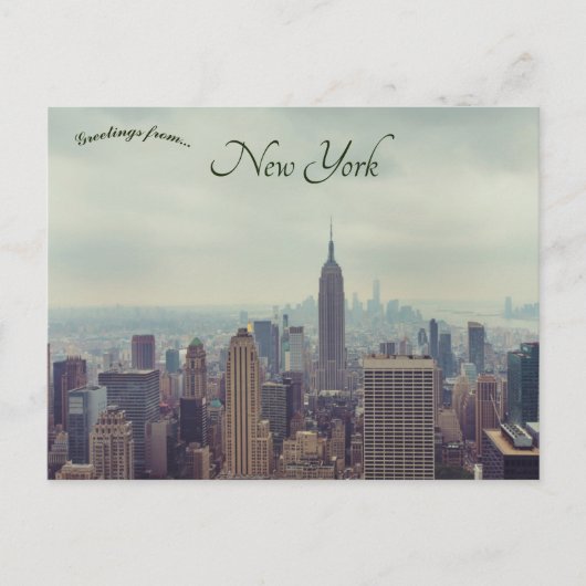 New York City New York USA Postkarte (Vorderseite)