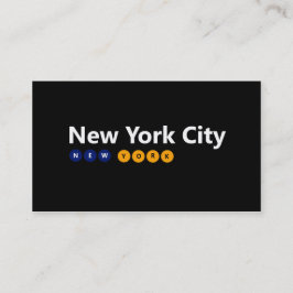 New York City, New York Visitenkarten Visitenkarte