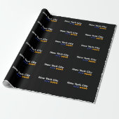 New York City, New York Wrapping Paper Geschenkpapier (Ungerollt)