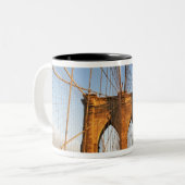 New York City, New York Zweifarbige Tasse (Vorderseite Links)