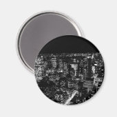 New York City Night Magnet (Vorderseite/Rückseite)