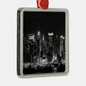New York City Night Ornament Aus Metall (Rechts)