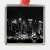 New York City Night Ornament Aus Metall (Vorne)