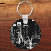 New York City Night Schlüsselanhänger (Vorderseite)