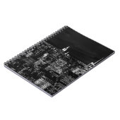 New York City Night Skyline Notizblock (Linke Seite)