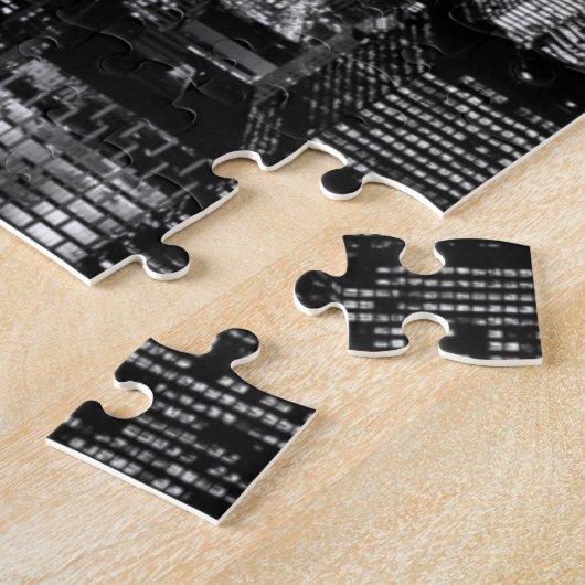 New York City Night Skyline Puzzle (Seite)