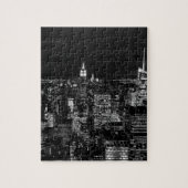 New York City Night Skyline Puzzle (Vertikal)
