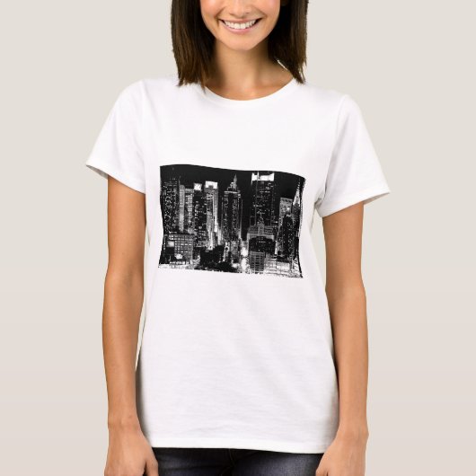New York City Night T-Shirt (Vorderseite)