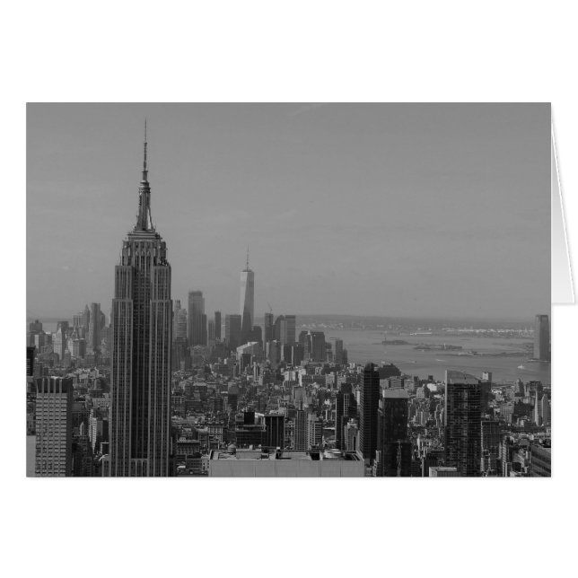 New York City / Noir, Karte (Vorderseite (Horizontal))