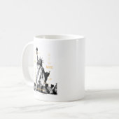 New York City Ny Nyc Statue of Liberty Kaffeetasse (Vorderseite Links)