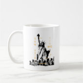 New York City Ny Nyc Statue of Liberty Kaffeetasse (Links)