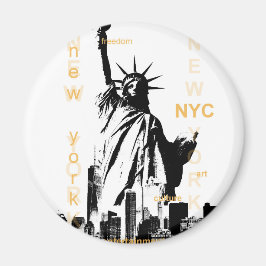 New York City Ny Nyc Statue of Liberty Magnet