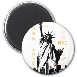 New York City Ny Nyc Statue of Liberty Magnet