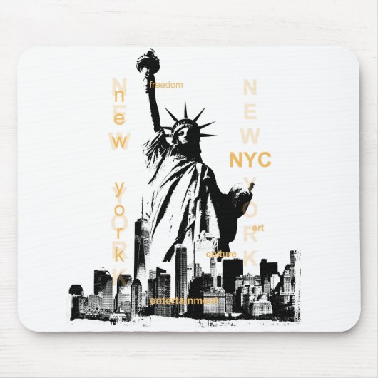 New York City Ny Nyc Statue of Liberty Mousepad (Vorne)