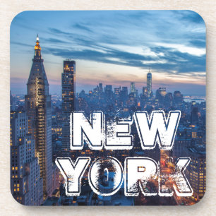 New York City, NY, USA Getränkeuntersetzer