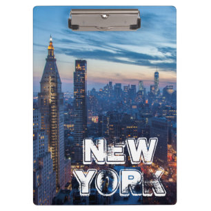 New York City, NY, USA Klemmbrett