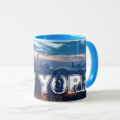New York City, NY, USA Tasse (VorderseiteRechts)