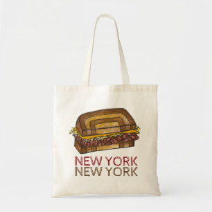 New York City NYC Deli Reuben Sandwich Food Tasche