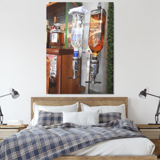 "New York City, NYC" Der Pavillon Leinwanddruck (Insitu (Schlafzimmer))