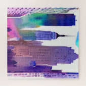 New York City NYC Empire State Gebäude Puzzle (Horizontal)