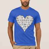 New York City NYC Five Boroughs Heart People T-Shirt (Vorderseite)