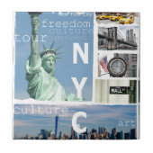 New York City Nyc Fliese (Vorderseite)