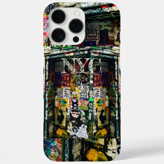 New York City NYC Graffiti Apple iPhone Case 14 13 (Rückseite)