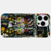 New York City NYC Graffiti Apple iPhone Case 14 13 (Rückseite (Horizontal))