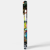 New York City NYC Graffiti Apple iPhone Case 14 13 (Rückseite / Links)