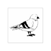 New York City NYC Pigeon Dirty Bird Seagull Animal Gummistempel (Prägung)