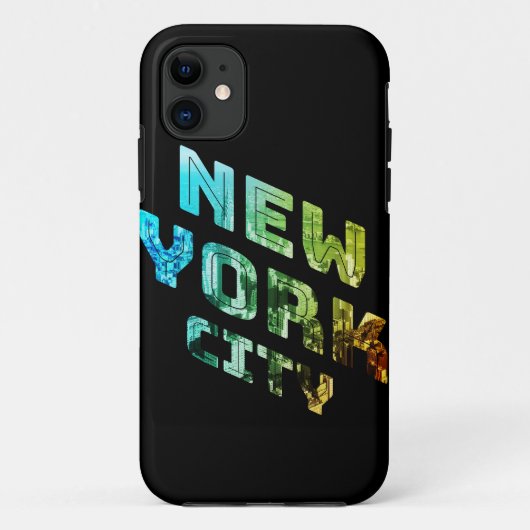 New York City NYC Skyline Downtown Manhattan Metro Case-Mate iPhone Hülle (Rückseite)