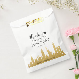 New York City NYC Skyline Leckerei Goody Geschenktütchen