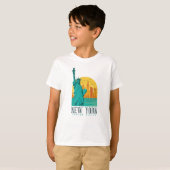 New York City, NYC Skyline T-Shirt (Vorne ganz)